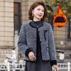 Dignified and atmospheric autumn coat fashionable middle-aged woman spring and autumn thick elegant high-end top