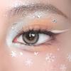 White Snow Face Stickers DIY Temporary Tattoos  Nail Jewelry Diamonds Decoration Christmas Snowflake Eye Body Art Make Up