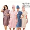 Oversized Bath Skirt Large Bath Towel Body Wrap, Thickened Coral Fleece, Soft and Absorbent, Perfect for Home Use, Travel, Sauna and Spa, Bathrobe