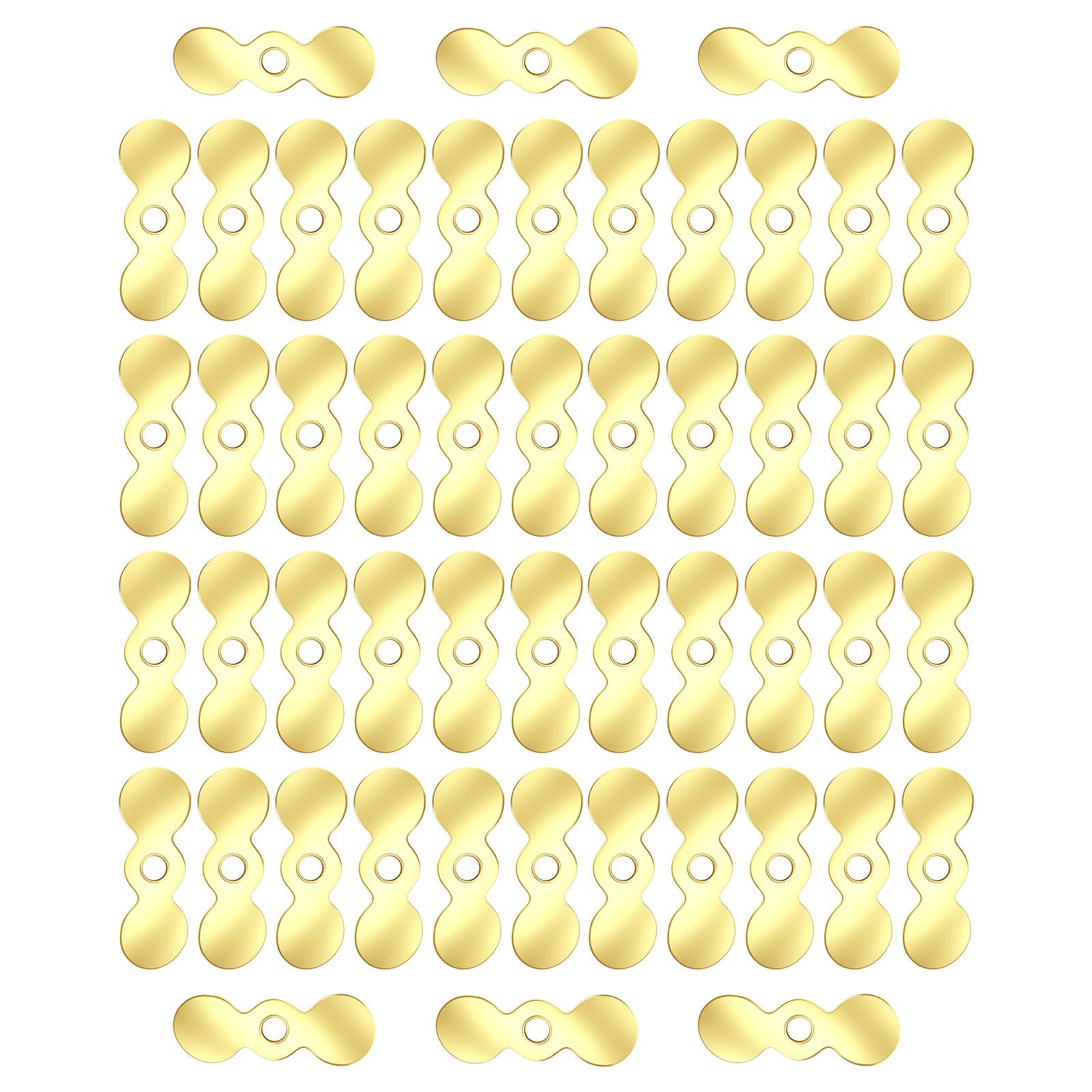 

50 шт. рыболовные винты лопасти приманки сменный винт муха поверхностные рыболовные приманки приманки рыболовные винты блестки L золотой