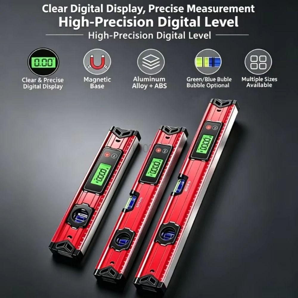 0-90° Range Magnetic Digital Level High Precision Electronic Inclinometer  Construction Work