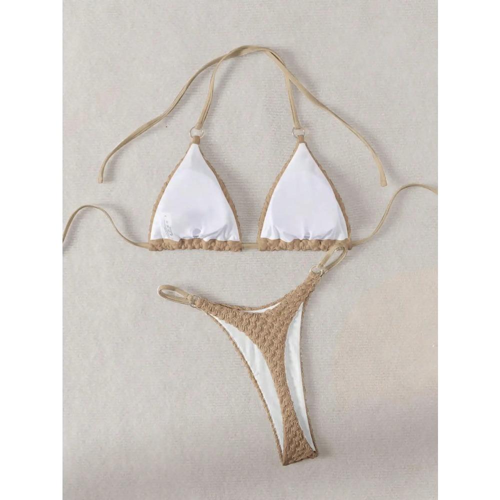 Costum de baie nou pentru femei, bikini, costum de baie decupat, costum de baie de plajă