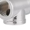 3 Way T Shape Fitting Silver Tube Connector durable Water Cooling Fitting  Water Cooling Systems