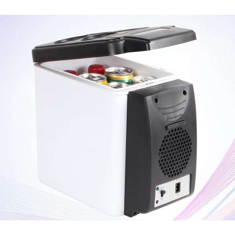 6L Portable 12v Mini Car Freezer Cooler Warmer Electric Fridge Travel Box