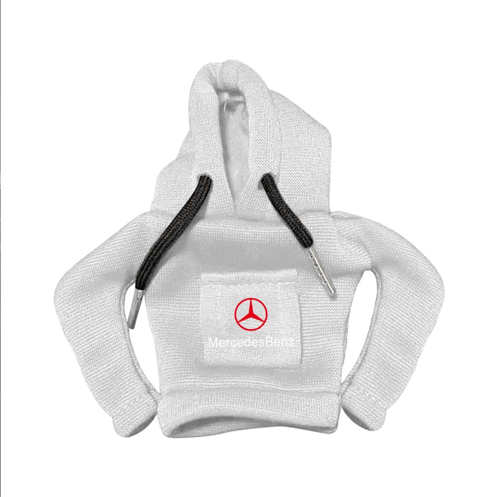Car Center Console Gear Shift Knob Cover Hoodie Sweatshirt Interior Styling Handle Clothes Auto Decorative For Mercedes Benz AMG
