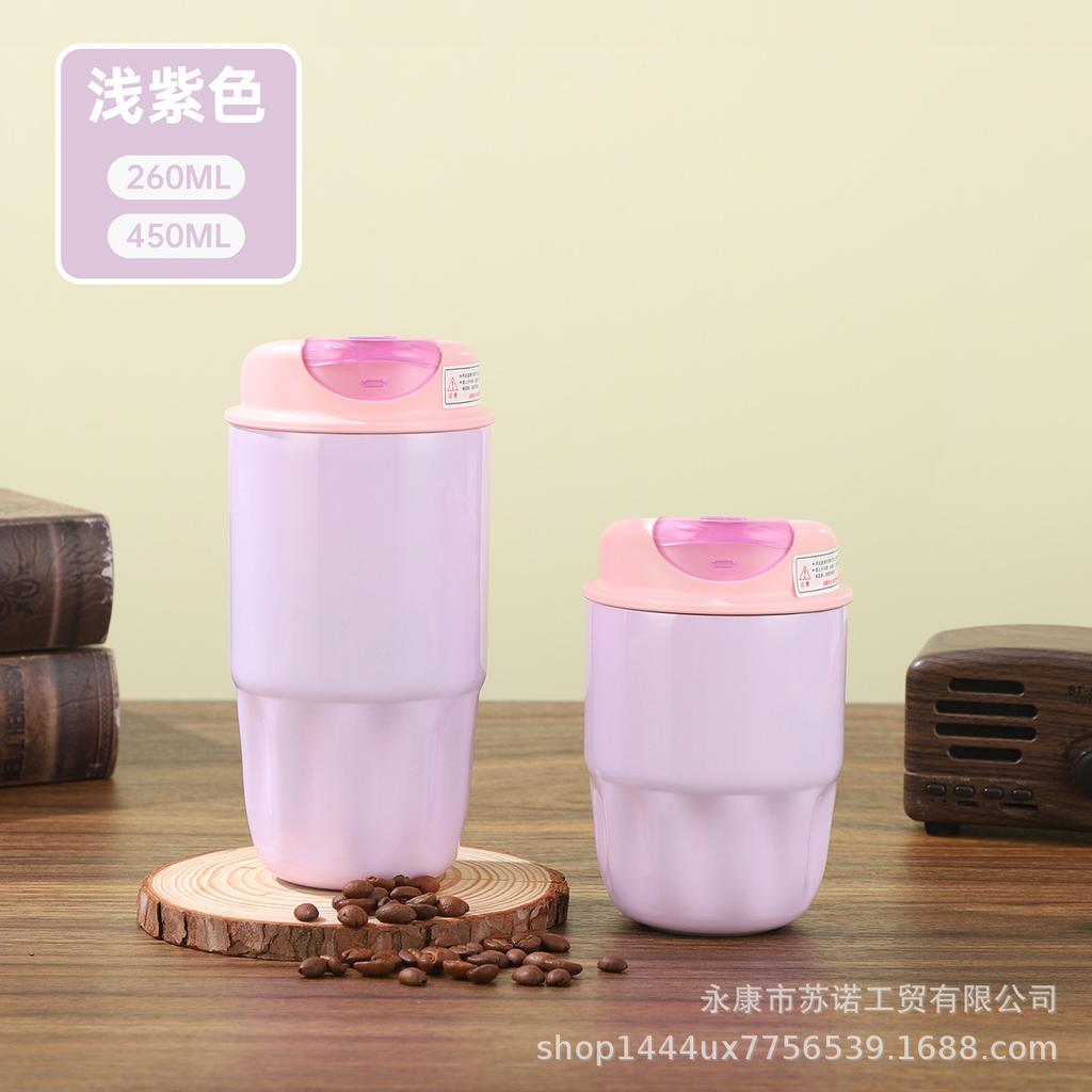 260/450ml 316 Stainless Steel Coffee Cup Travel Portable Mini Insulated Mug for Men and Women High-Quality Gift Water Bottle