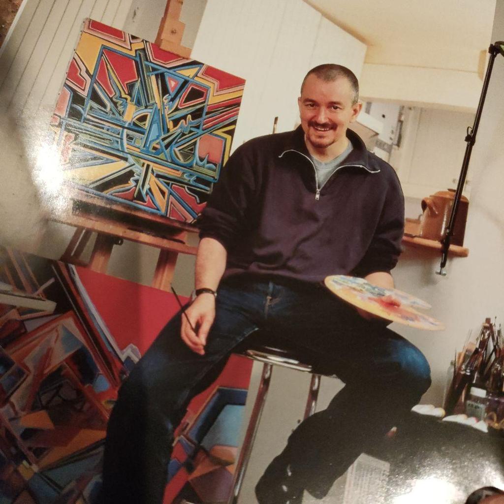 [USED] Jean-Jacques Benex Painting Exhibition Pamphlet