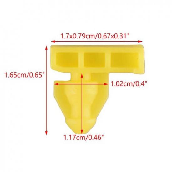 10pcs Wheel Fender Flare Moulding Retainer Clips For Infiniti QX56 QX80 Nissan