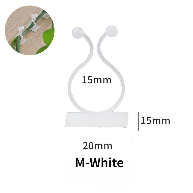 10 bucăți cleme de fixare pentru perete pentru cățărare pentru plante. Cârlige de cataramă de viță de vie autoadezive.