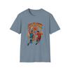 Unisex Softstyle T-Shirt Space Basketball Zero Gravity Sun Ball Cosmic Dunk Tee