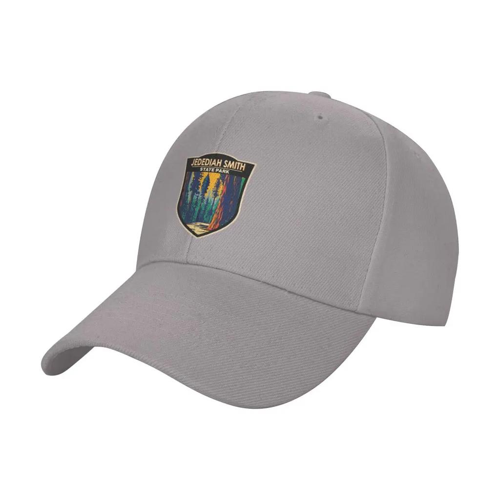 Jedediah Smith Redwoods State Park California Badge Baseball Cap Western Hat Fashion Beach Birthday Hats Unisex Women's