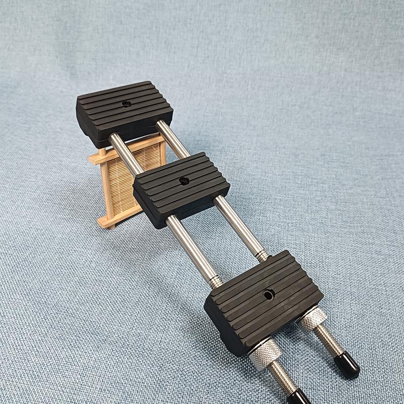 Stainless Steel Sharpening Stone Holder Whetstone Clamping Base Universal Non-slip Rubber Texture Anti-slip Grinding Tool Holder