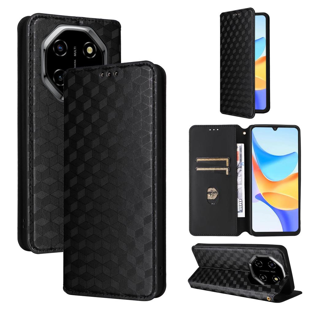 Flip Cover for Blackview Shark 6 / Oscal Tiger 8 PU Leather Full-Body Protection [RFID Blocking] Phone Cases