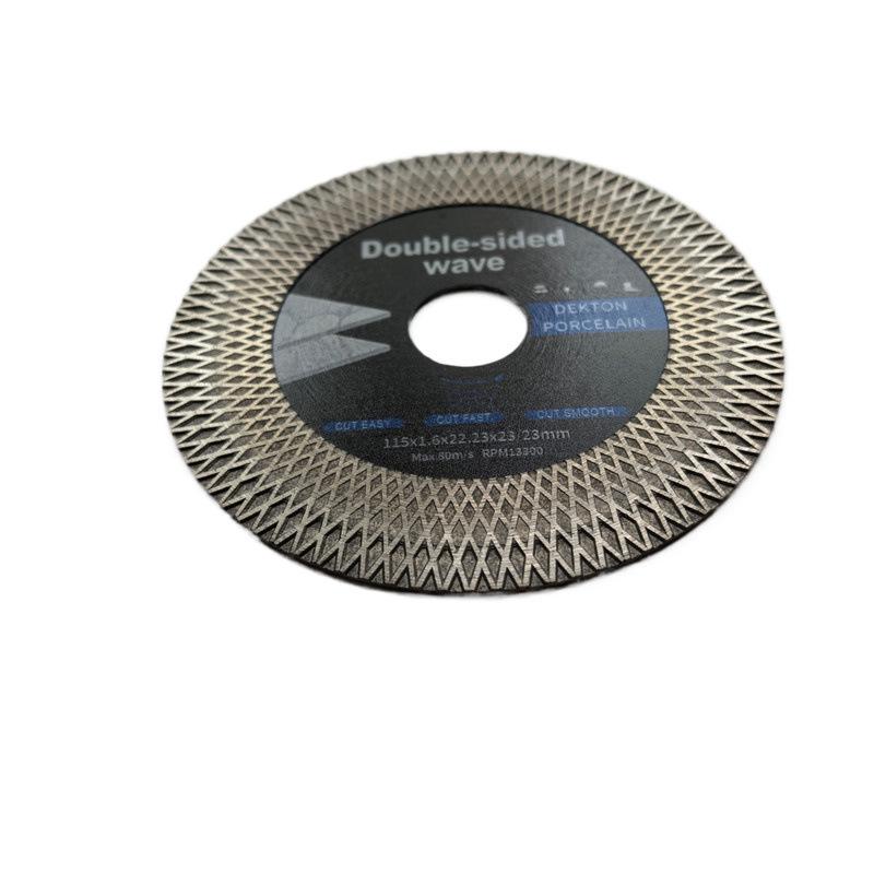 Ultra-Thin 125mm Ceramic & Marble Cutting Disc - Double-Sided Angle Grinder Blade