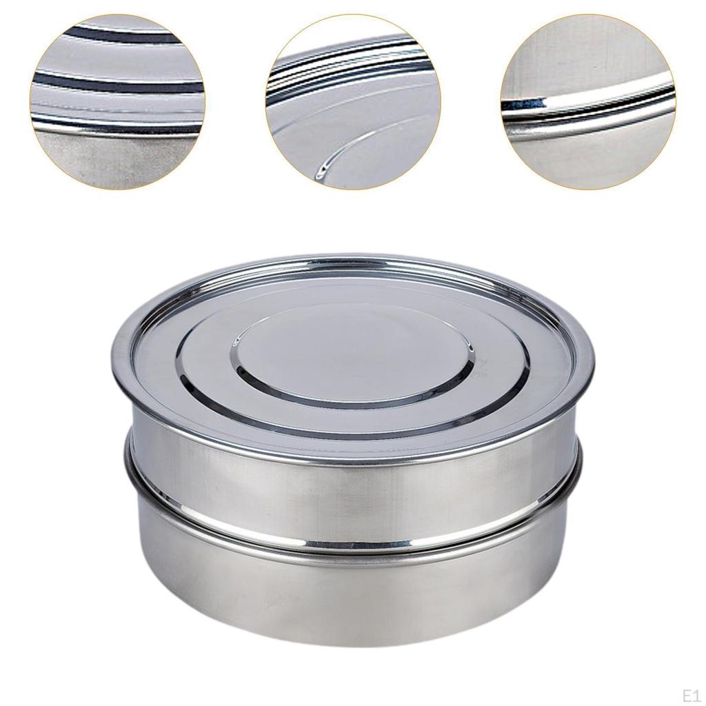 Seed Sprouting Kit In Stainless Steel, Stackable Tray for Plant Growth with Mesh