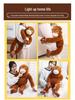 Gorilla Plush Toy: Long-Armed Monkey Doll & Cushion - Children's Gift