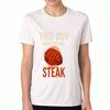 Steak Liebhaber Unisex Baumwoll T-Shirt, Premium Baumwolle Grafikdruck, Langlebig Und Hält Lange, Lässig Chic, Dieser Typ Macht Das Beste Steak Druck, Perfekt Für Grillparty, Bequem