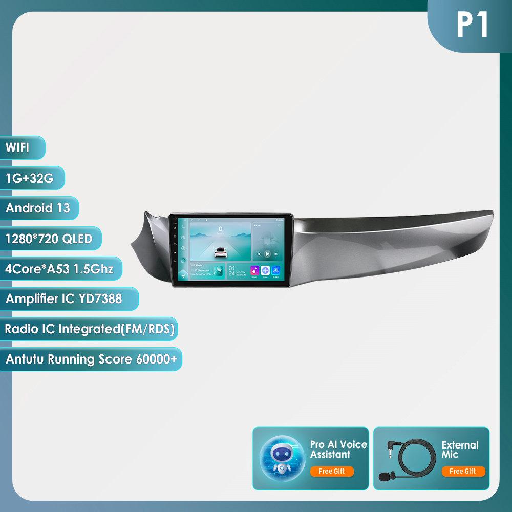 OSSURET Radio Auto 2din Carplay Android13 pentru Alfa Romeo Giulietta 2010 - 2014 Furgonetă Navigație GPS Unitate Principală Carplay 4G RDS DSP Stereo Inteligent