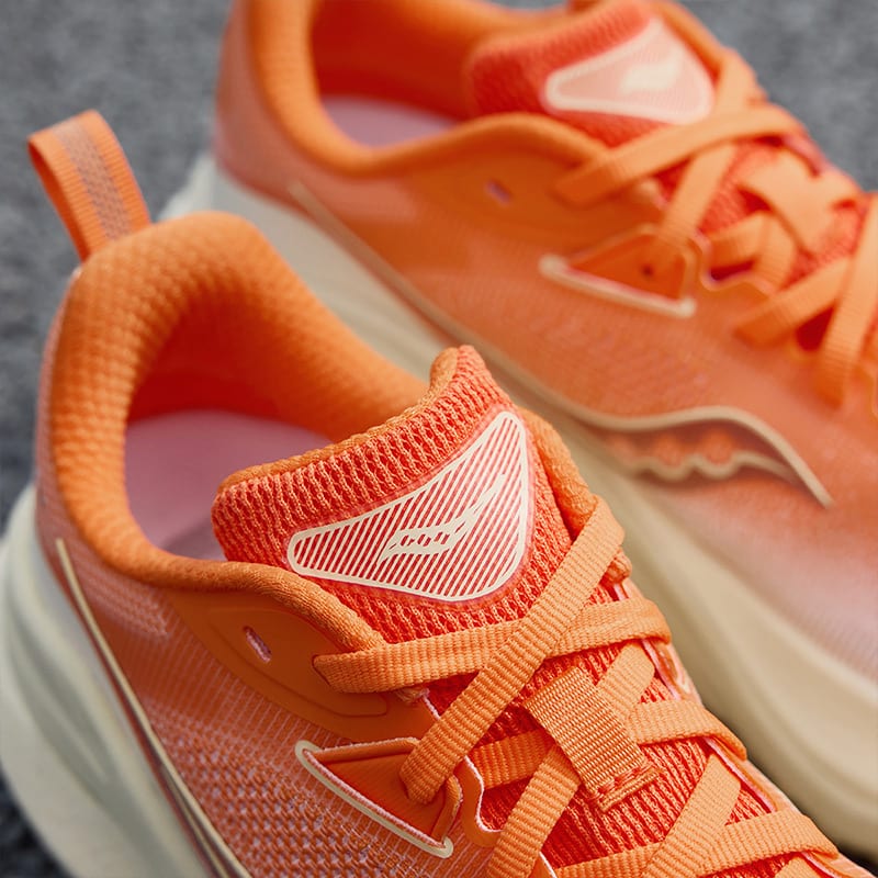 Saucony MARSHAL Abrasion Resistant Abrasion Resistant Low top Running Shoes Unisex Orange Beige S28225-6