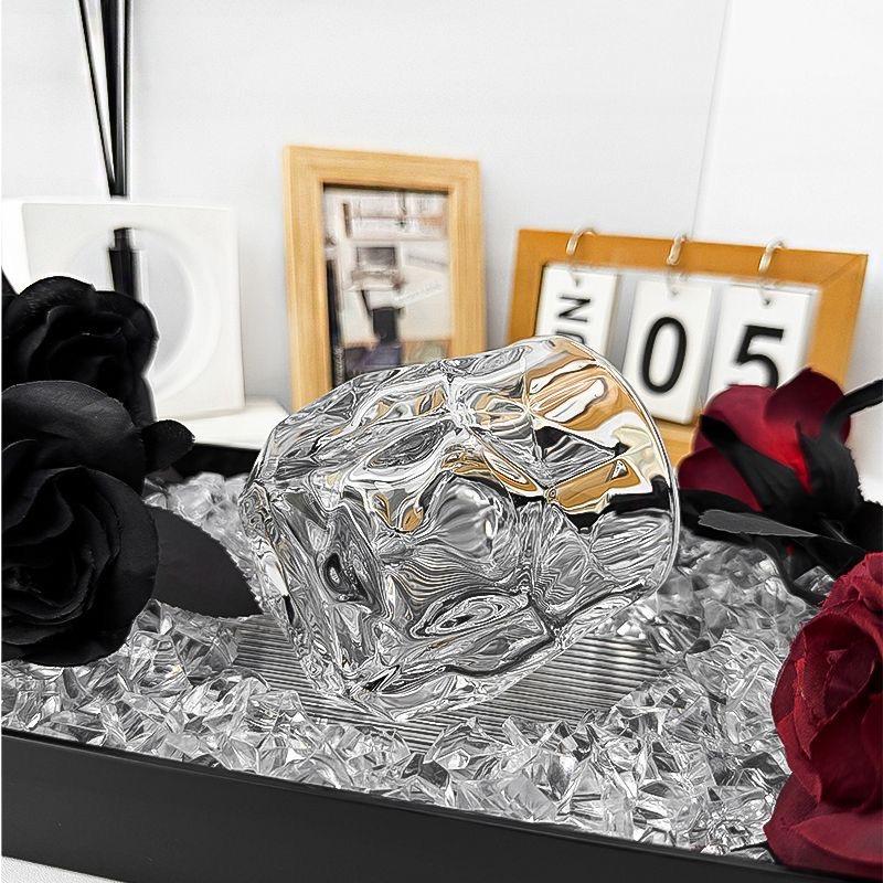 High Value Whisky Glasses Creative Glass Decanter Household Water Cups European Internet Celebrity Bar Spirits Foreign Wine Cup