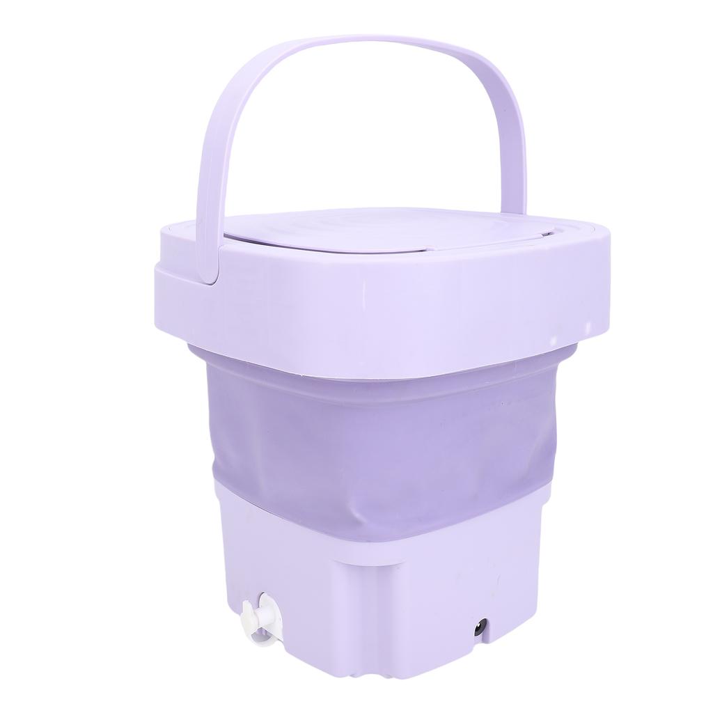 11L Portable Washing Machine Automatic Soft Spin Dry Portable Deep Cleaning Washing Machine for Apartment Dorm Hotel US