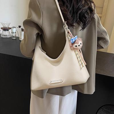 Autumn and Winter New Bag Women's Soft Leather Large-capacity Commuting Armpit Bag Versatile Affordable High-end Girl Gift