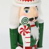 Nutcracker Christmas Ornaments Seasonal Pendants Wooden Nutcracker Figurine For Bedroom Living Room Fireplace Bookshelf Holiday