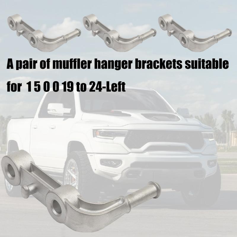 Rear Left Exhaust Muffler Bracket Assembly 68275662AB for 1500 2019-2024 Muffler Support Replacement Accessories