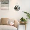 2D flat hanging decorative signs,interior wall or door decoration,garden decoration,the pattern is a cute dog,a housewarming gift for friends