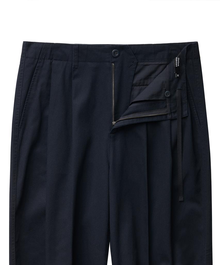 MUSINSA STANDARD Cotton Wide Balloon Pants [Navy]