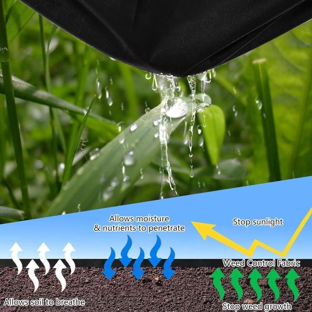 Biodegradable Weed Proof Cloth Double Layer Weed Control Ground Cover Irrigation Use