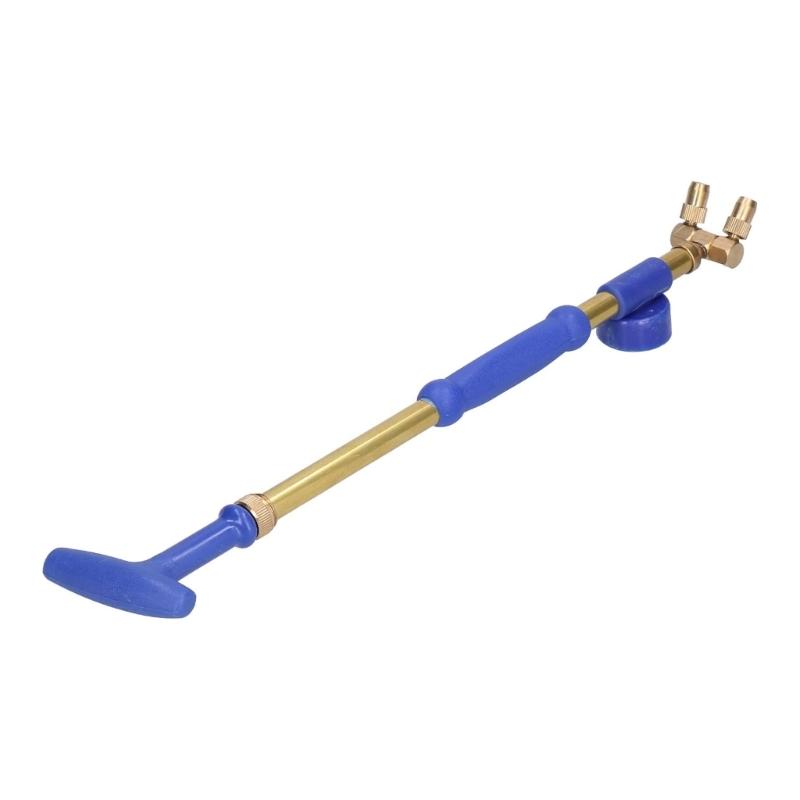 

Double Head Reciprocating Copper Nozzle Adjustable Manual Sprayed For Garden Lawn Irrigation With Slip Resistant Handle 1