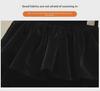 Velvet High-Waist A-Line Skirt for Women & Girls - Autumn/Winter Collection