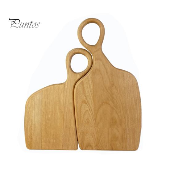 

2 шт. деревянная разделочная доска с ручкой для кухни многофункциональный поднос для сыра фруктов десертов доски для колбасных изделий декор обеденного стола жёлтый