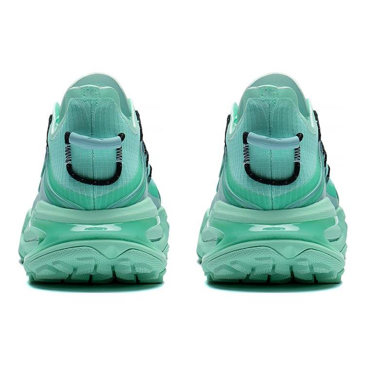 Li Ning Bequeme Strapazierfähige Atmungsaktive Low-Top Laufschuhe Herren Sneaker Klargrün ARDT011-2