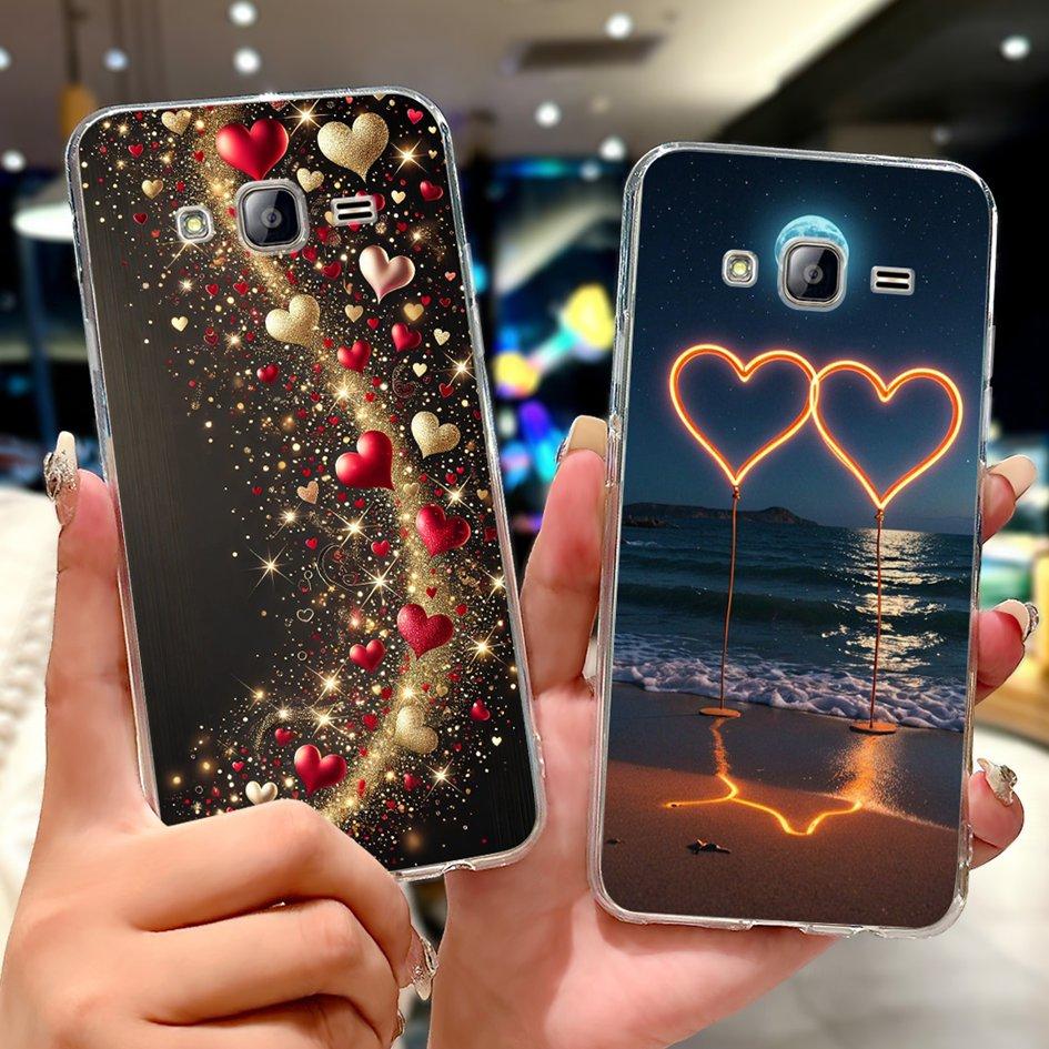 For Samsung Galaxy J5 Case J500F J500H J500G Cover Luxury Dragon Lion Soft Silicone Phone Cases For Samsung J3 J5 J7 2016 Bumper