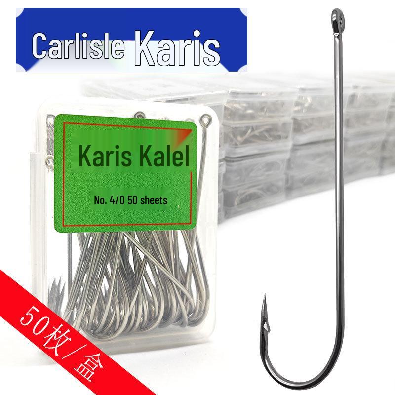 

Упакованный крючок Carlisle Barracuda для морской рыбалки - Идеально подходит для ленточной рыбы, помфрета, черной рыбы и рыбы-сабли Size 14