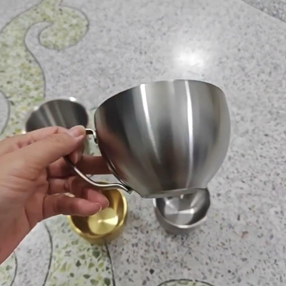 Drinkware Stainless Steel Double Cup Durable Sturdy Drinking Cup Thicked Personalized Tea Cup Water