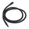 Nylon Braided Inflatable Hose Co2 Gas Passage Air Hose Line 40" Long With Quick Connector 200Psi