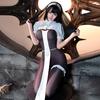 Naughty Cosplay Sister Nun Costume Saint Sexy Full Body Tights Maid Erotic Temptation Extreme Cute Black White Transparent with Cross Pastor
