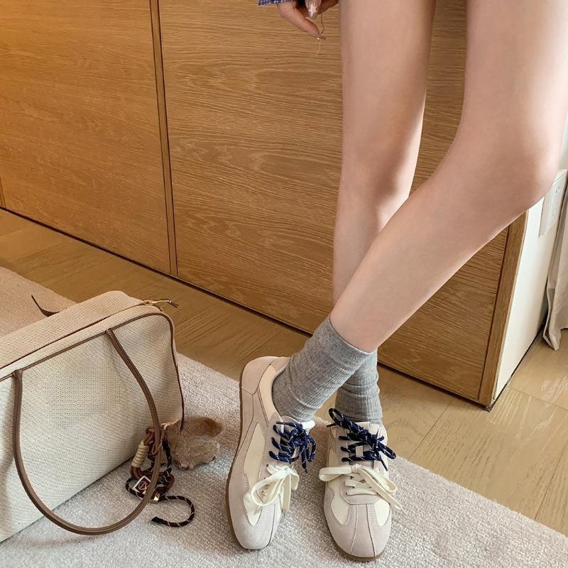 Retro Lace-up Casual Sports Shoes for Women, New Fashionable and Versatile Shoes