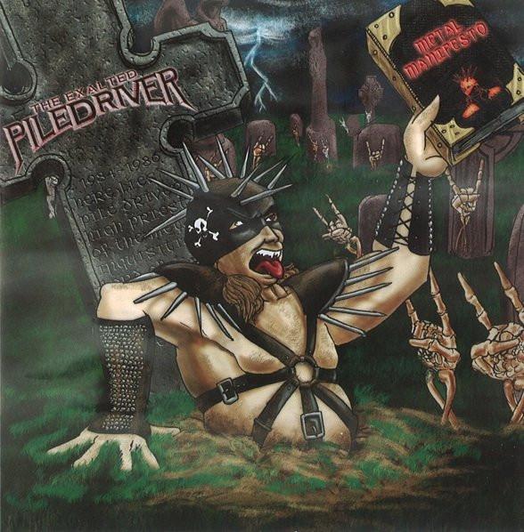 

CD EXALTED PILEDRIVER - Металлический манифест NSR006 Northern Storm 2008 Канада Рок Б/У