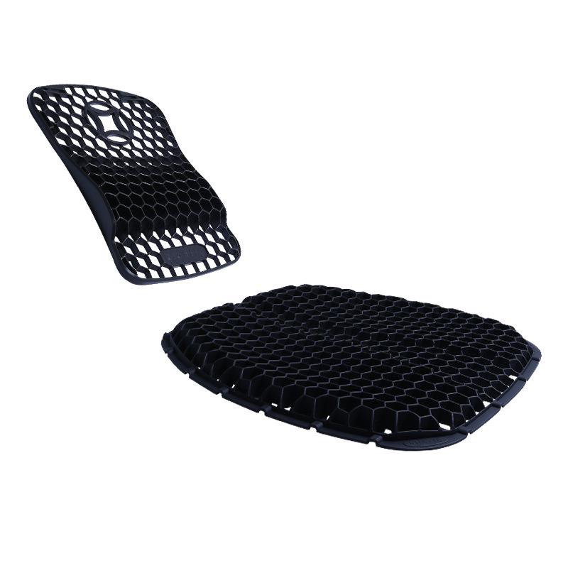 Universal Honeycomb Silicone Seat Cushion for Car, Office, and Sofa - Breathable and Cool for All Seasons