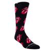 The Rolling Stones Unisex Adult Repeat Logo Crew Socks