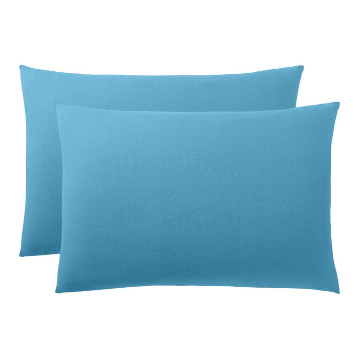 "Premium" Pillowcase All Sizes - Premium Cyan - 50 X 70 Cm