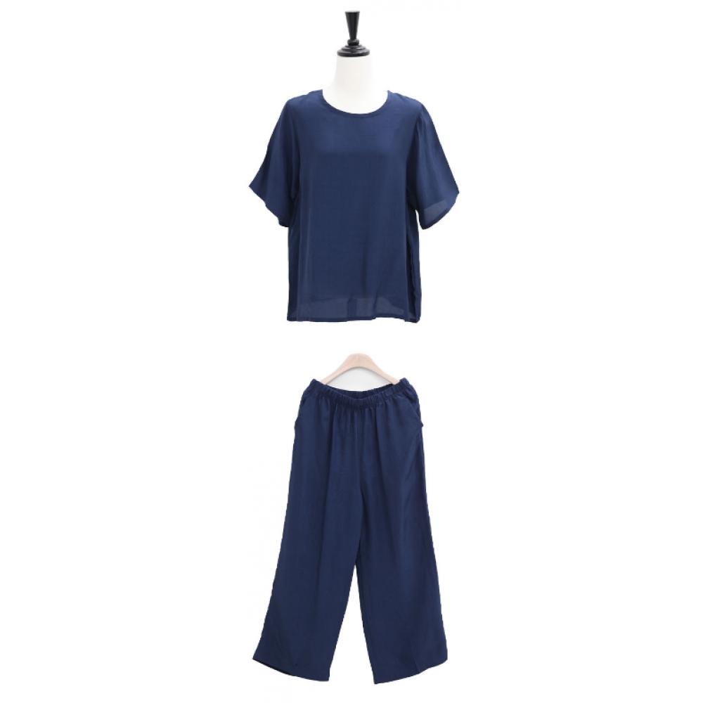 Shiz Madam Women S 5 Sleeve Top And Bottom Set Model Set3224
