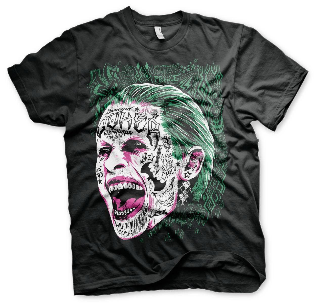 Officially Licensed Suicide Squad Joker BIG TALL 3XL 4XL 5XL Men s T-Shirt XXL