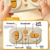 Eyes Rotate Remote Control Snake Toy Two Speed Modes Magnetic Food Collecting  Segmented Body