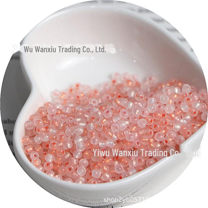 

3 мм нефритовые стеклянные рисовые бусины для самодельных украшений: Браслеты, ожерелья, кольца 2mm 10g ~700 beads