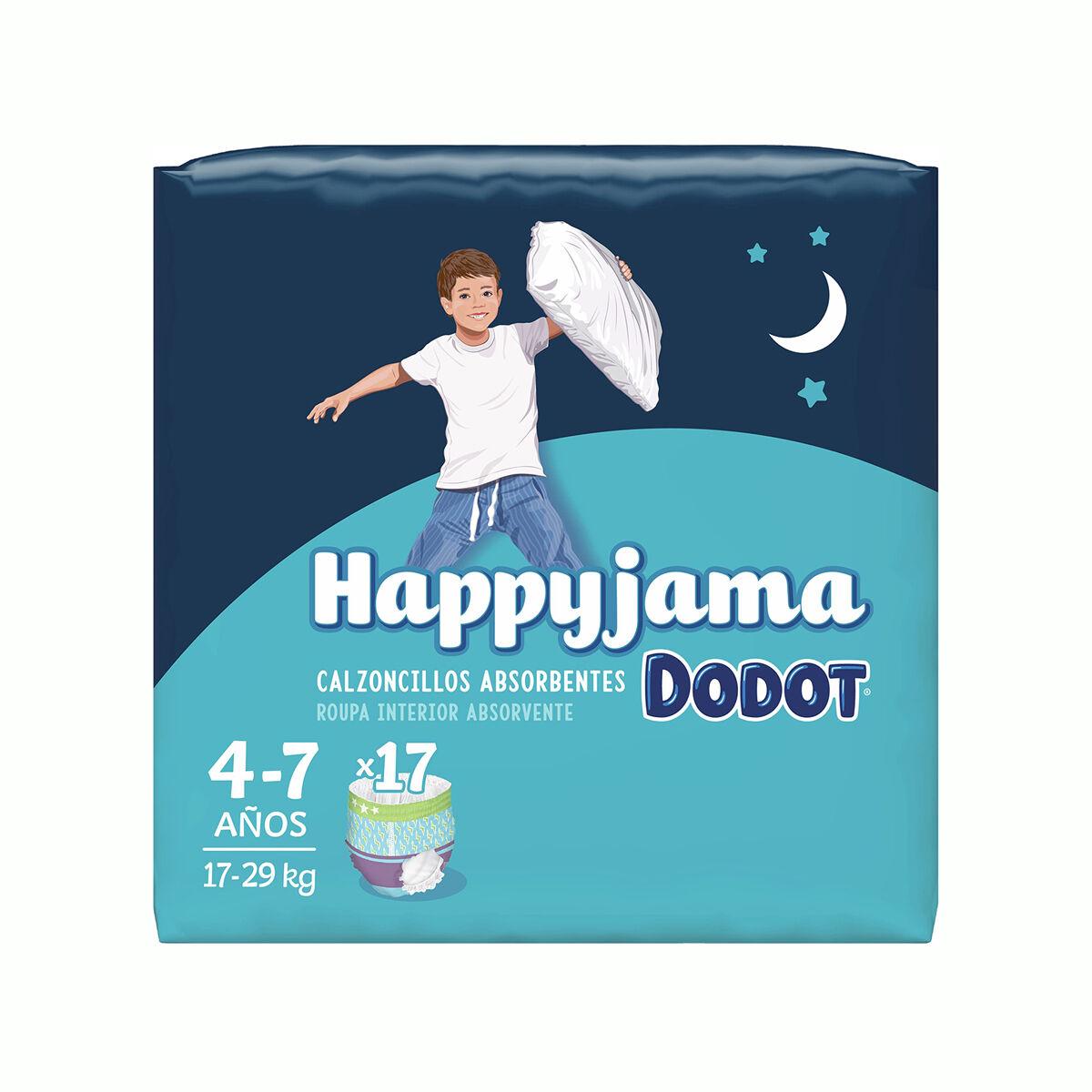 

Одноразовые подгузники Dodot Dodot Happyjama Niño Размер 7 4-7 лет 17 шт. Нижнее белье